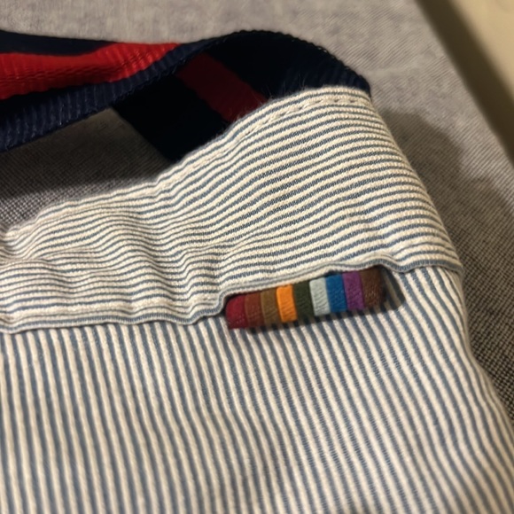 🌞 Stripped Dress Shorts - Size 46 - With Belt!! - Picture 5 of 6